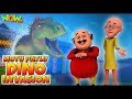 Motu Patlu Dino Invasion   Full Movie | Animated Movies |  WowKidz Movies360p