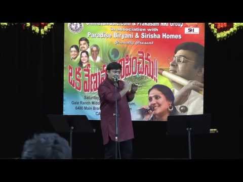 ChimataMusic Oka Venuvu Vinipinchenu (Flute Nagaraju Concert...