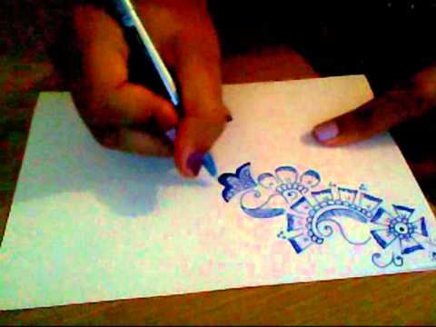 Henna Tattoo Designs Youtube on Arabic Mehndi Drawing Music Videos