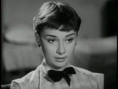 Audrey Hepburn's full screen test for 1953's Roman Holiday