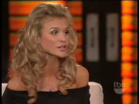 Joanna Krupa on George Lopez's show Lopez Tonight Part 1 