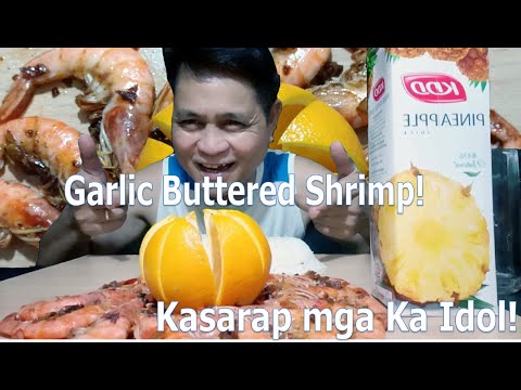The Best Garlic Buttered Shrimp Mukbang in Saudi Arabia Jeddah, Kain Tayo!