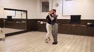 Yalçın Uğur & Vera Goeva. Tango Lesson, Moscow, Resume 10.05.2015, Level A