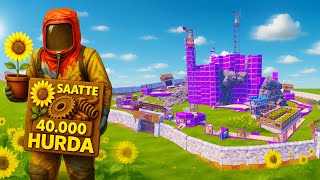 Rust Tari̇hi̇ni̇n En Devasa T Kayalik Kalesi̇ Saatte 40K Hurda Veren Full Fabri̇kasyon Si̇stem