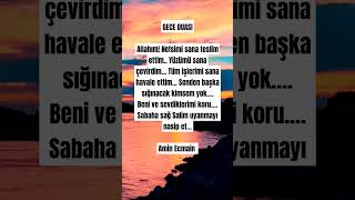 En Güzel Gece Duasi
