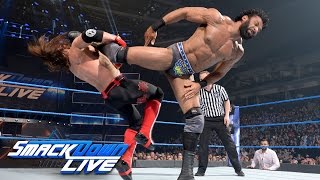 Aj Styles Vs. Jinder Mahal Smackdown Live, May 16, 2017
