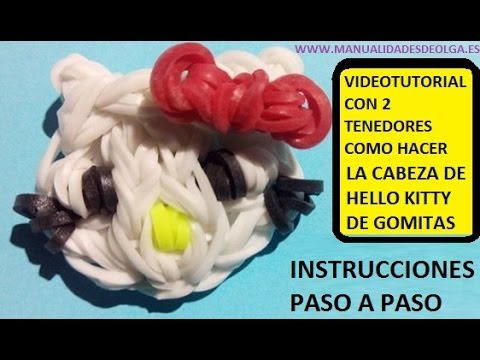 Como Hacer La Cabeza De Hello Kity Para Disfraz | como hacer la clave de musica de gomitas con dos tenedores Como Hacer La Cabeza De Hello Kity Para Disfraz | como hacer la clave de musica de gomitas con dos tenedores