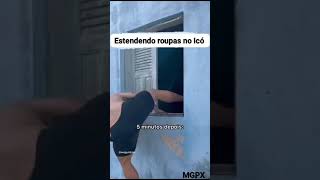 Estendendo Roupa No Calor Do Ceará