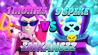 1 Morti̇s Vs 9 Spi̇ke İmkansiz