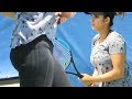 Sania Mirza Playing Tennis In Tight Outfit Slow Motion Video