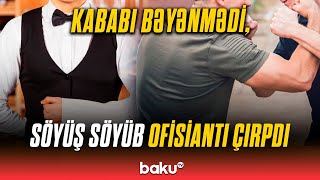 Yesən Də, Yeməsən Də, Budur Göyçayda Restoranda Film Kimi Hadisə