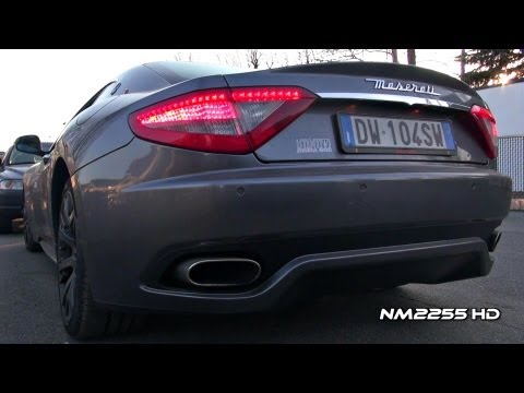 Full HD 1080p Video By NM2255 Grey Maserati GranTurismo S GTS 47 liter