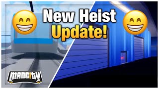 New Madcity Tram Train Heist 2 New Cars Roblox