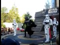 Darth Vader and Stormtroopers dance to MC Hammer - U Can't Touch This at Disney