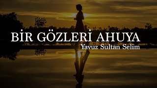 Bir Gözleri Ahuya Yavuz Sultan Selim Şiir