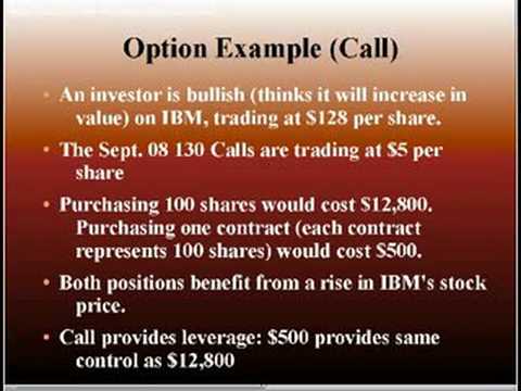 stock options tutorial