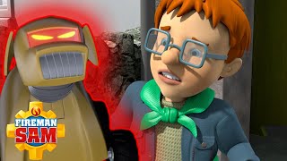 The Fire Dog 2000 Turns Evil Fireman Sam Official Norman Man Vs Firedog Cartoons For Kids