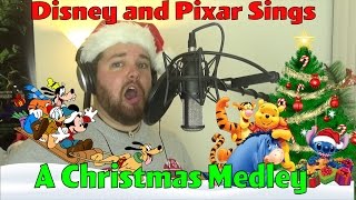 Disney and Pixar Sings A Christmas Medley