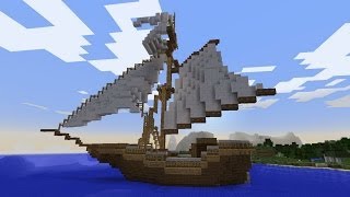 Minecraft - Постройки - Корабль