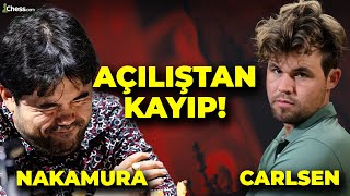 Açilişta Feda Geldi̇ Carlsen Vs Nakamura Final Mücadelesi