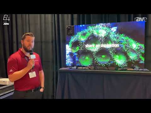 E4 Experience: Sharp NEC Presents 2×2 FA-Series dvLED Video Wall Series