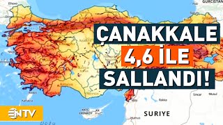 Çanakkale'de 4,6 Şiddetinde Deprem! | NTV