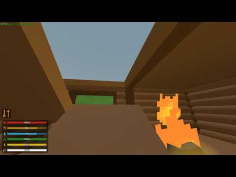 Как сделать лестницу, пролёт, пандус в Unturned Как сделать люк на крышу, костёр - CP - Fun & Music Videos