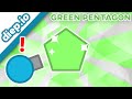 I FOUND A GREEN PENTAGON! Rare Green Pentagon! | Diep.io