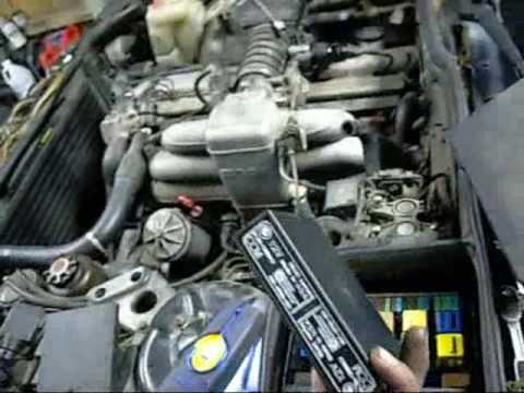 BMW E32 735i Engine Change Pt1