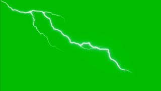 lightning strike with Different Angles Green Screen effect HD  Footage