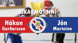 Hákon VS Jón (-75kg) - Bikarmót HNÍ Október 2021