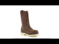 Iron Age Solidifier Men's Brown 11" Pull-On Moc Toe Waterproof Work Boot - IA5093