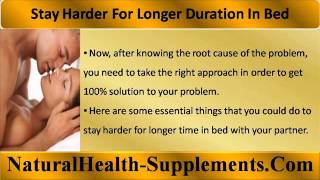 Natural Ways To Stay Hard Longer Natural Ways To Stay Hard Longer