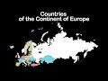 Youtube Thumbnail Europe Geography/ Europe Continent