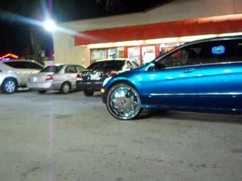 Pink VS Teal MercedesBenz RClass on 28 Forgiatos N Dub Stashola Floaters