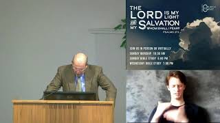 10-25-2020 - "God, Man, and the Cross, Part 6" - Brent Hunter