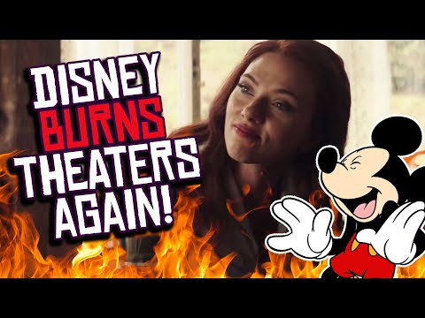 Disney BURNS Movie Theaters Again! Black Widow Going to Disney Plus!