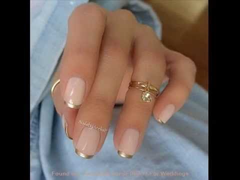 uñas para novias elegantes