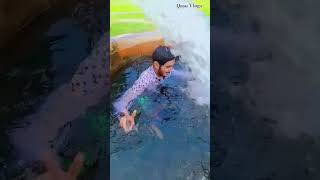 Tubewell Bath In Summers
