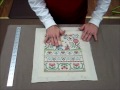 How To Frame A Cross Stitch - Demo Of Needlework Framing