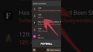 Get Past Paywalls . S12Ft.io