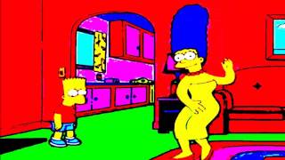 Marge dancing pumped up kicks (Bass Boost)