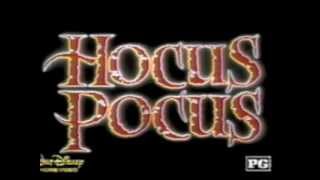 Hocus Pocus Vhs Commercial - 1994