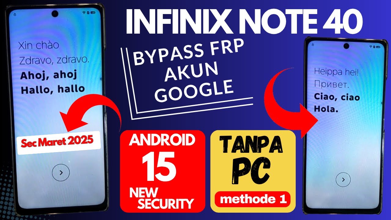 BYPASS FRP INFINIX ANDROID 15 / 16 SECURITY 2025 INI BYPASS FRP INFINIX ANDROID 15 / 16 SECURITY 2025 INI