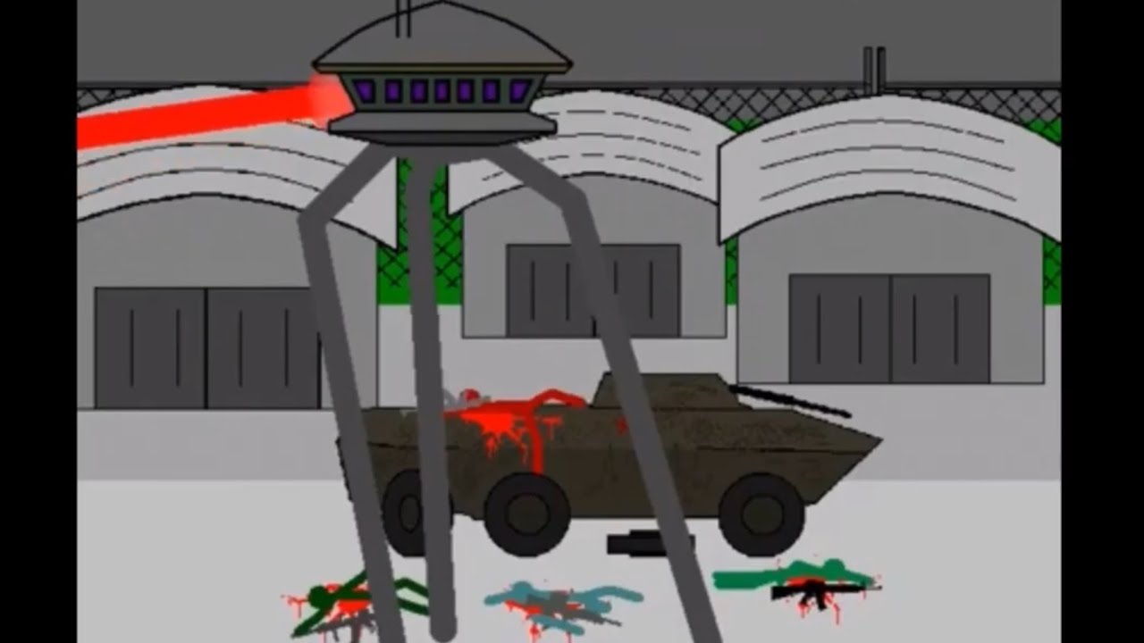Animation Alien Invasion Episode