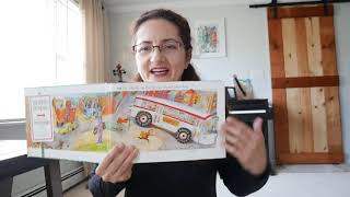 1. Wheels On The Bus - singing, music, movement, and art for the little people but big imagination