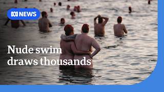 Thousands Ditch Bathers For Annual Winter Swim Abc News