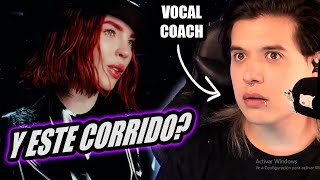 Belinda & Natanael Cano - 300 Noches | Reaccion Vocal Coach | Ema Arias