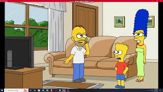 Goanimate - Simpsons - Bart Smashes Lisas Bedroom - Gets Arrestedgrounded