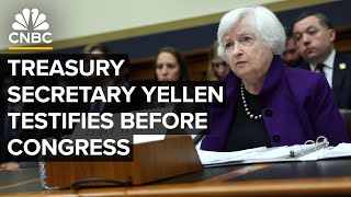 Treasury Secretary Yellen testifies before the House Financial Services Committe